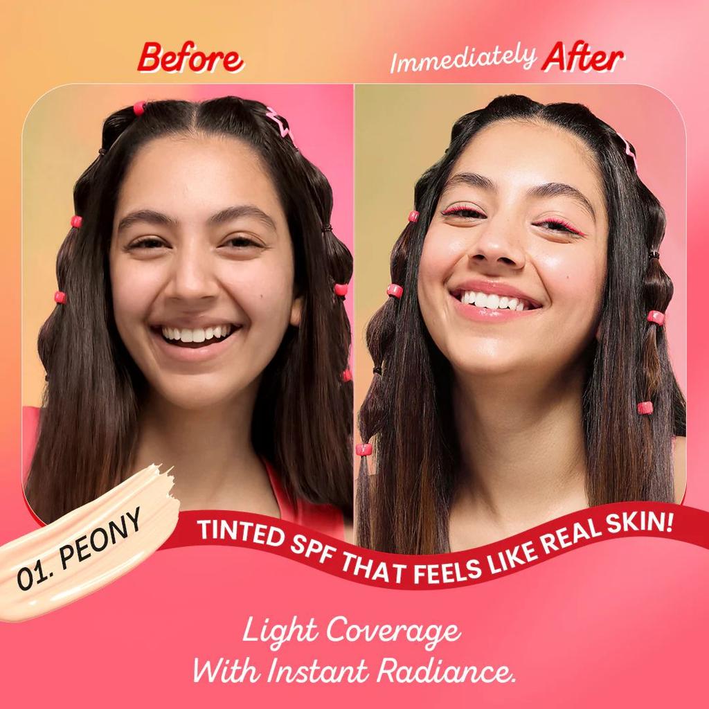 Strawberry Dew Tinted Sunscreen SPF 50+ PA++++ With New-Age UV Filters — photo 4