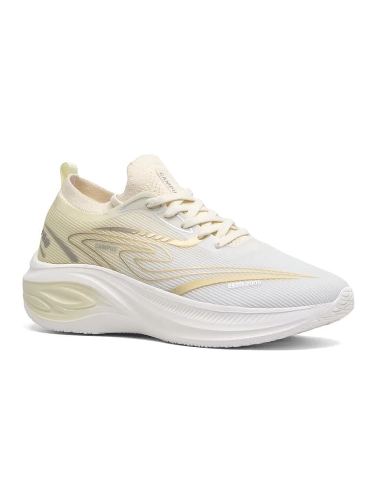 FYLO White Women's Running Shoes — White / 4