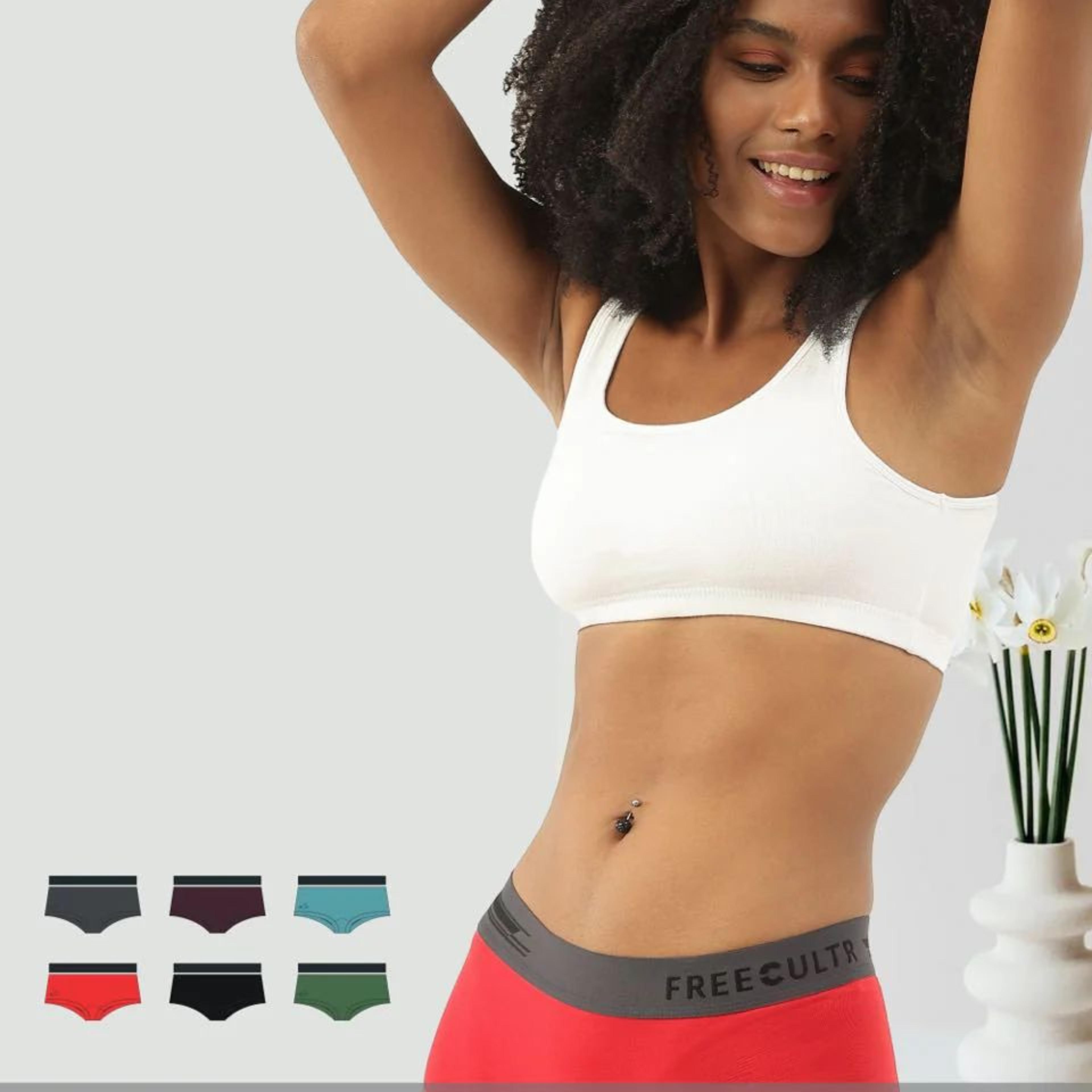 Women's Micro Modal Boxer Briefs (Pack of 6)