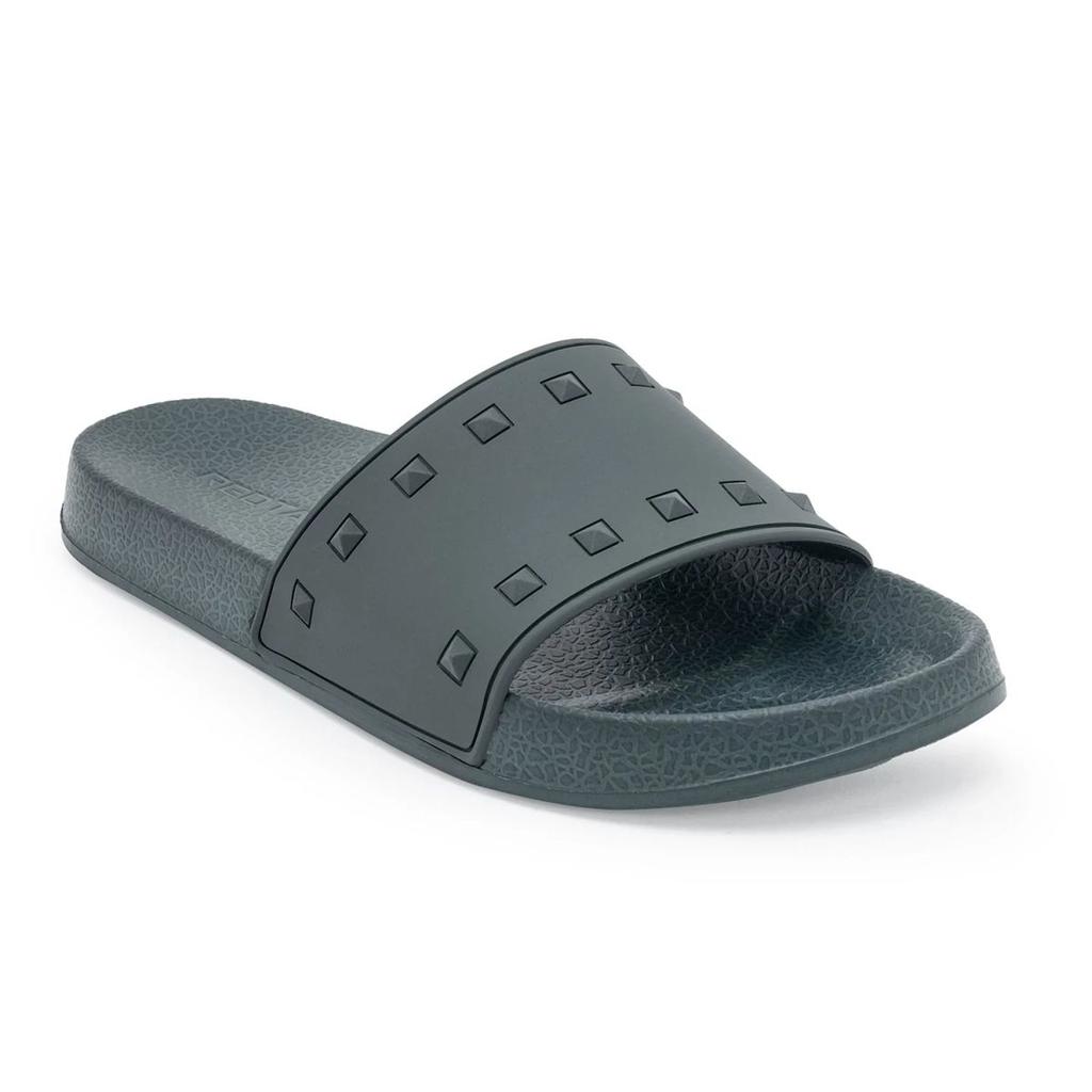 Womens Sliders in Teal | Casual Pool Sliders — 3 / Teal