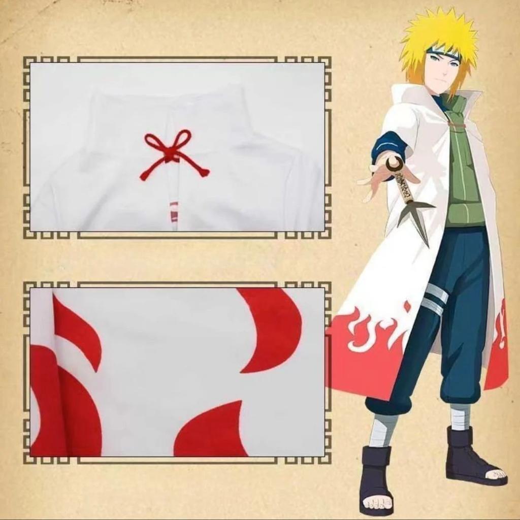 Fourth Hokage Minato Namikaze Costume | Anime Cosplay for Men — photo 3
