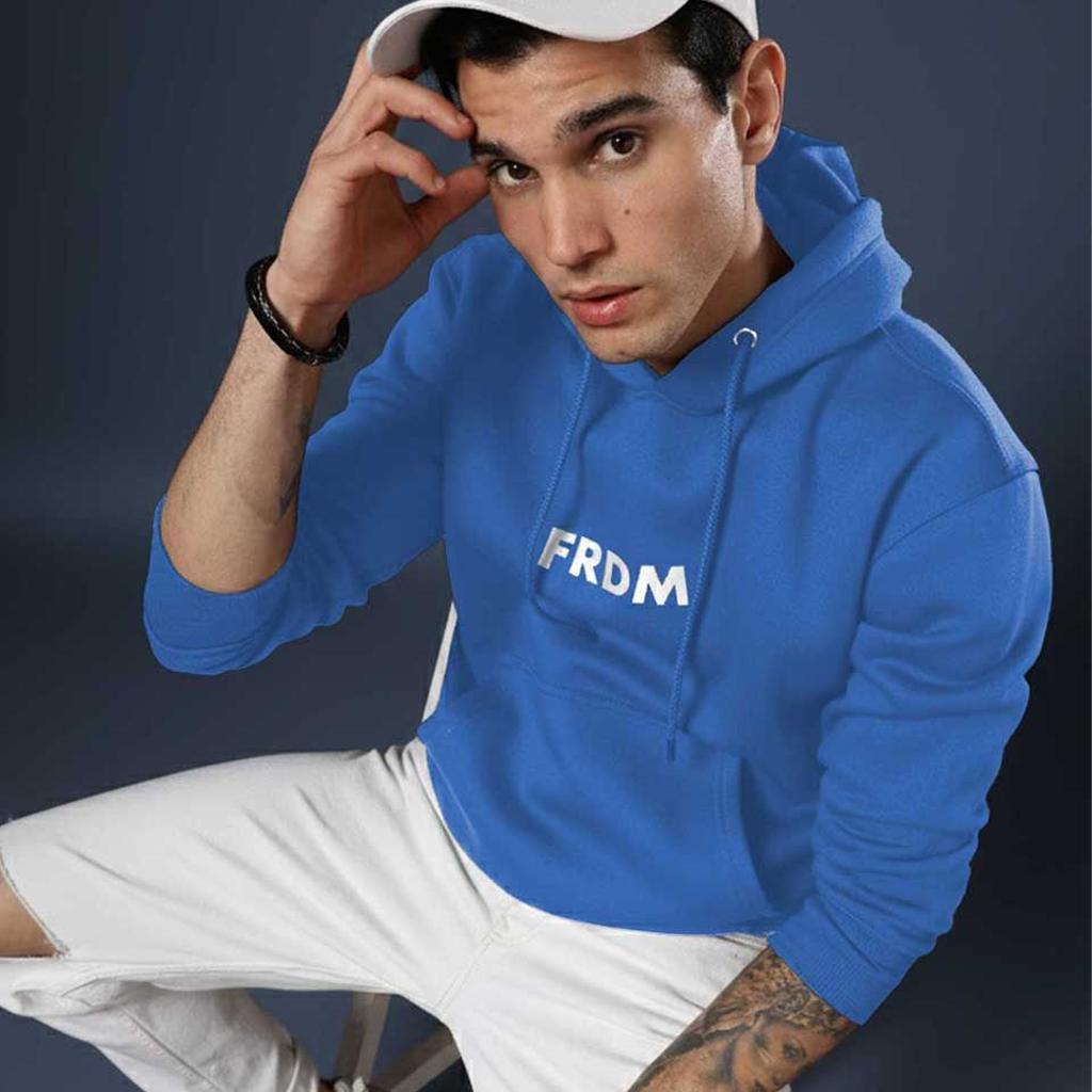 FRDM. Royal Blue Hoodie