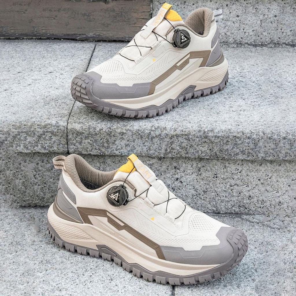 Off White Hiking Shoes for Men | Low-Cut Outdoor — photo 6