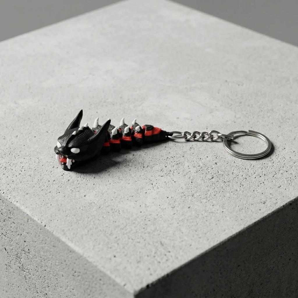 Baby Dragon Keychain