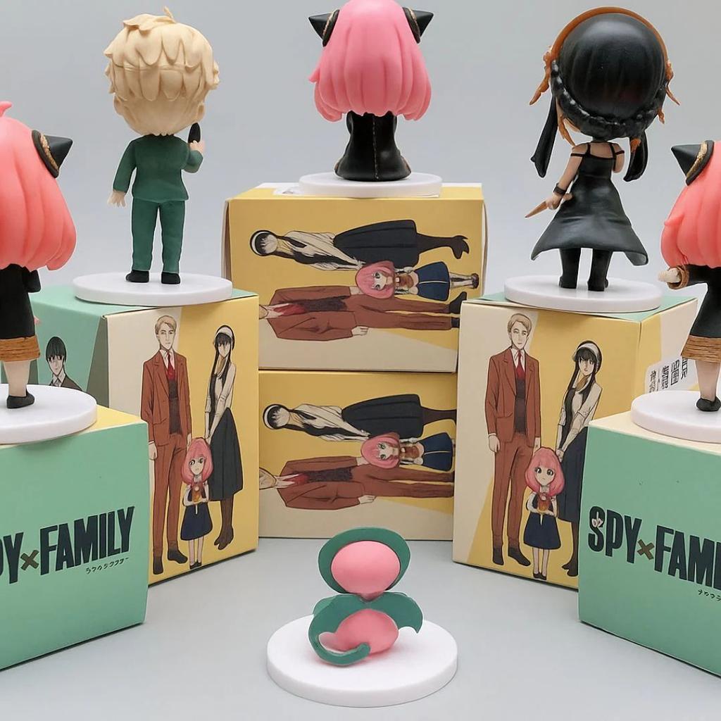 SPY×FAMILY Action Figure Set | 6-Piece PVC Collectible Figurines — photo 3