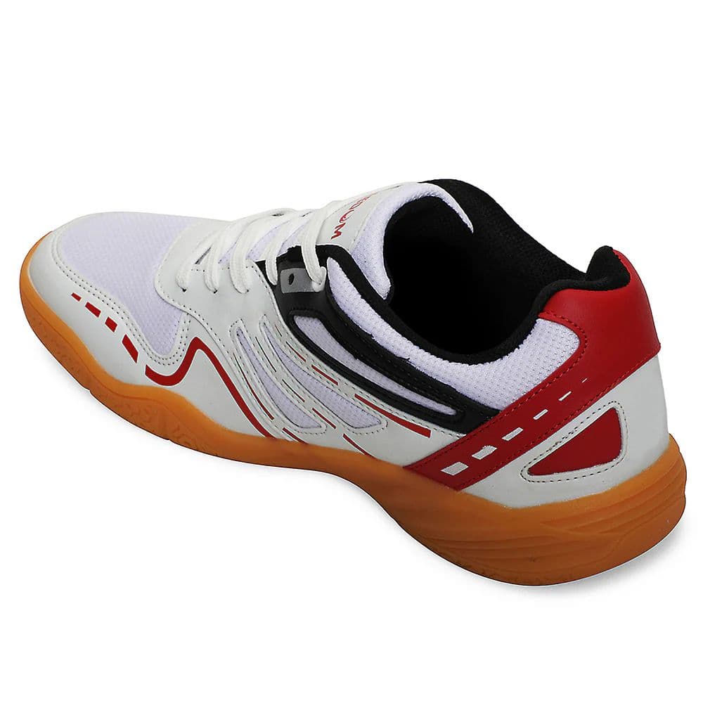 FREEDOM White Sports Non-Marking Paddle/Pickleball & Badminton Shoes For Men ASPIRE-1E By Liberty — photo 6