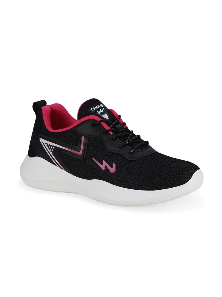 BARE Black Women's Running Shoes — Black / 4