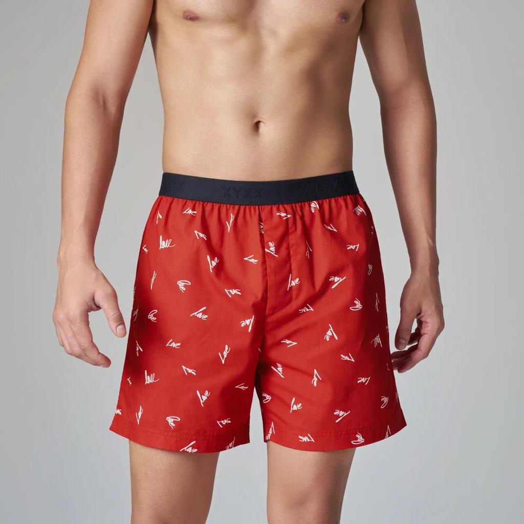 Printed Inner Boxers - Lovestruck Red — photo 4
