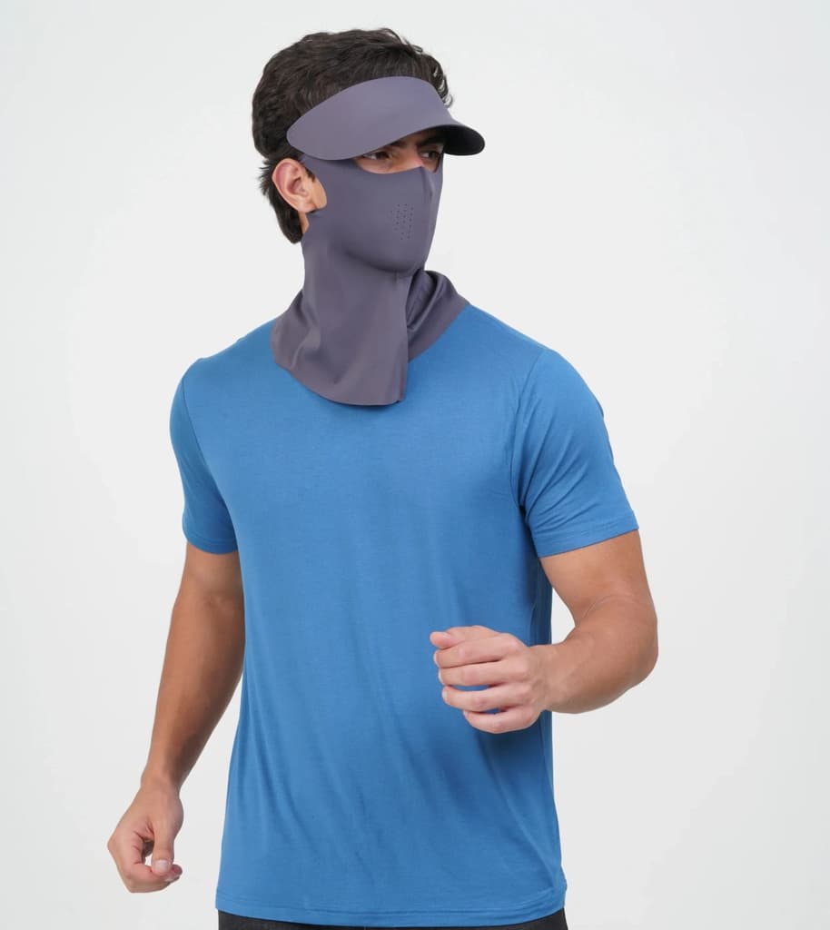 Sunscreen Mask with Neck Cover & Ditachable Visor — photo 10