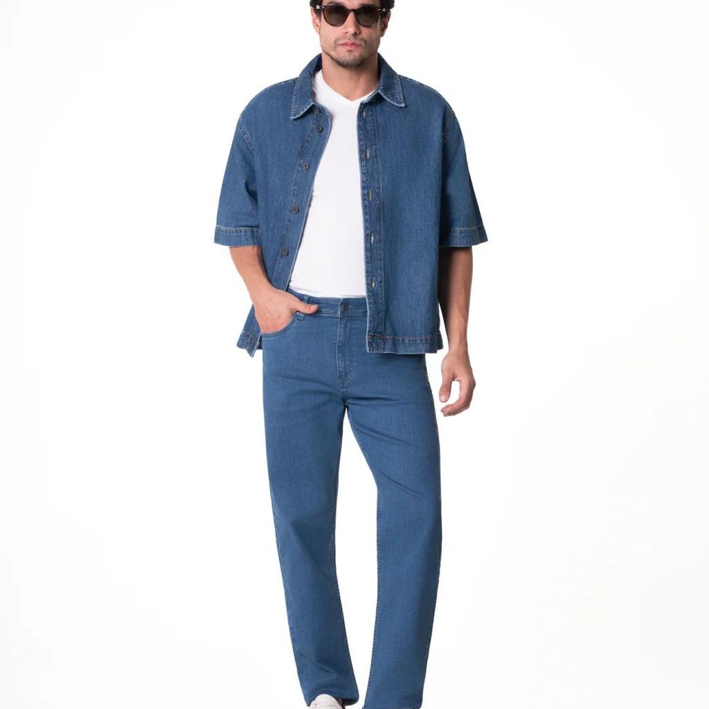 Aero Blue Relaxed Fit Jeans