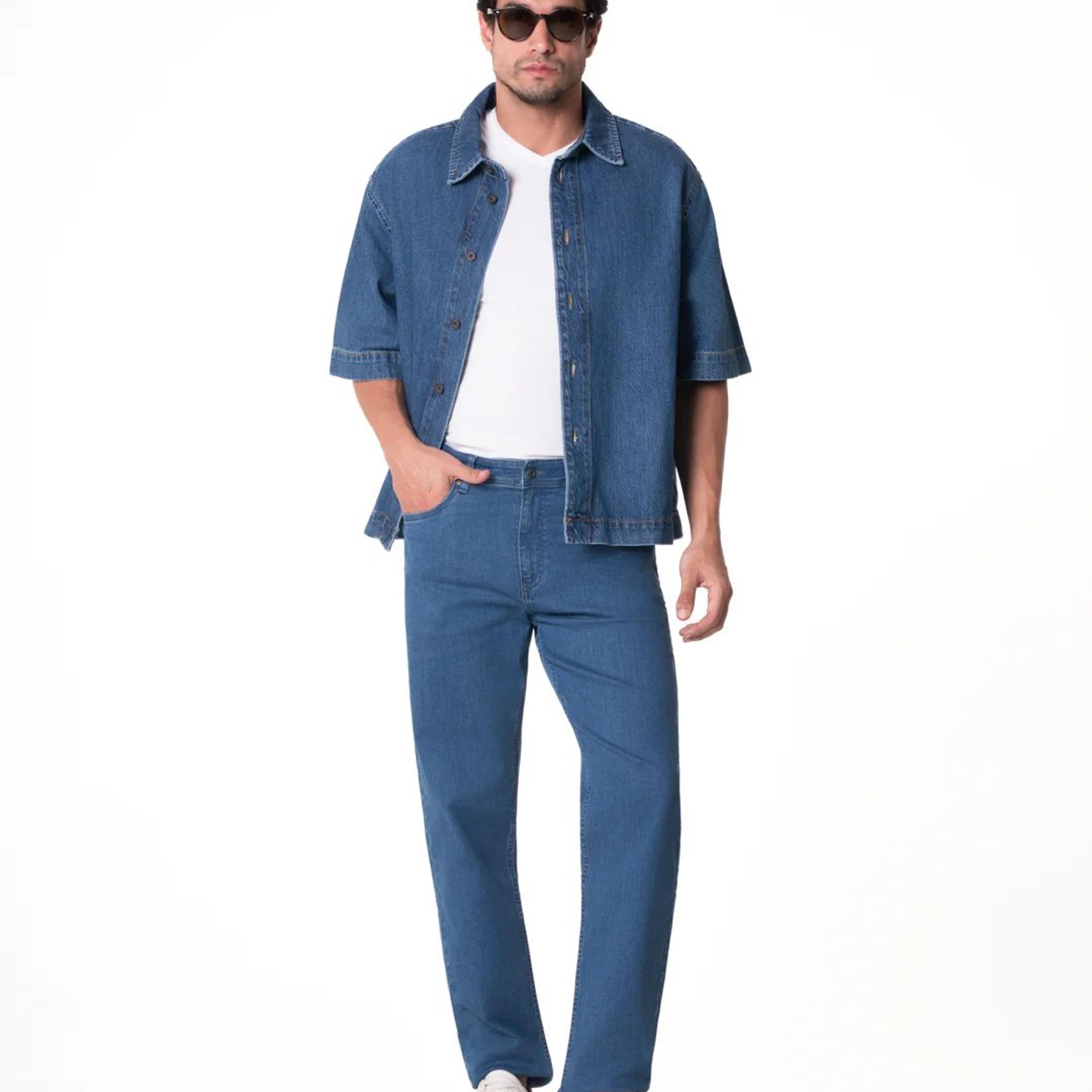 Aero Blue Relaxed Fit Jeans