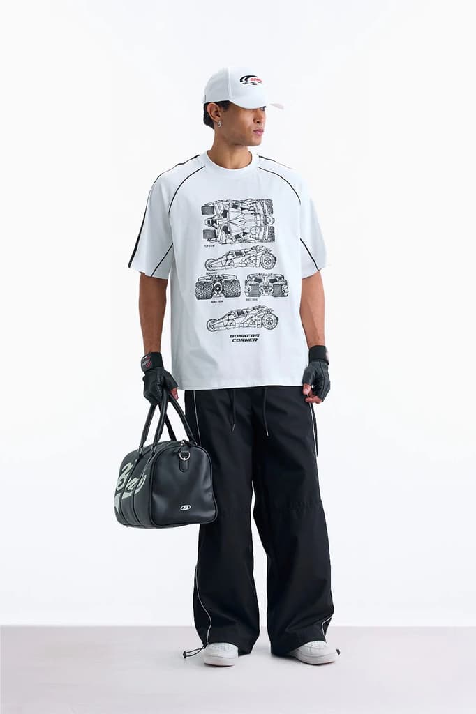 Racers Core Oversized T-shirt — photo 3