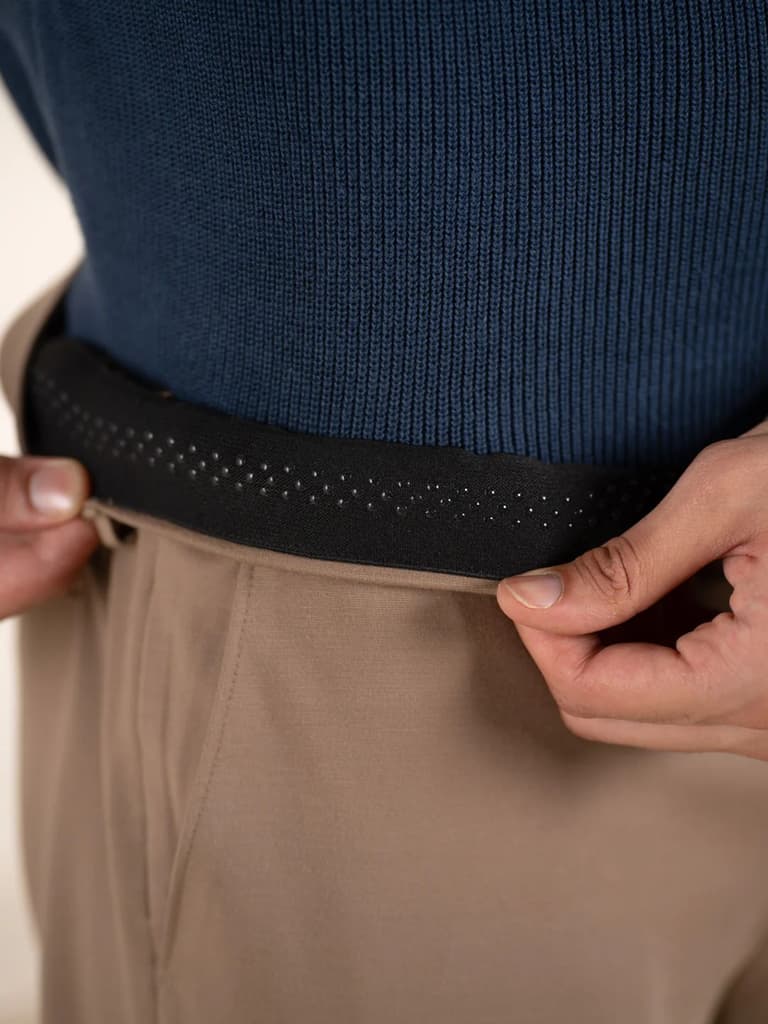 Malai Khaki Soft-touch Slim Fit Power Stretch Pants — photo 6