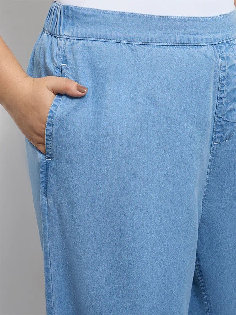 Gia Blue High-Rise Denim Jeggings — photo 3