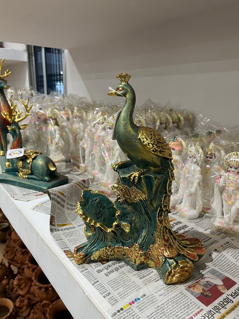 Gold Statue of a Bird | Sculpture | Gold | Gold