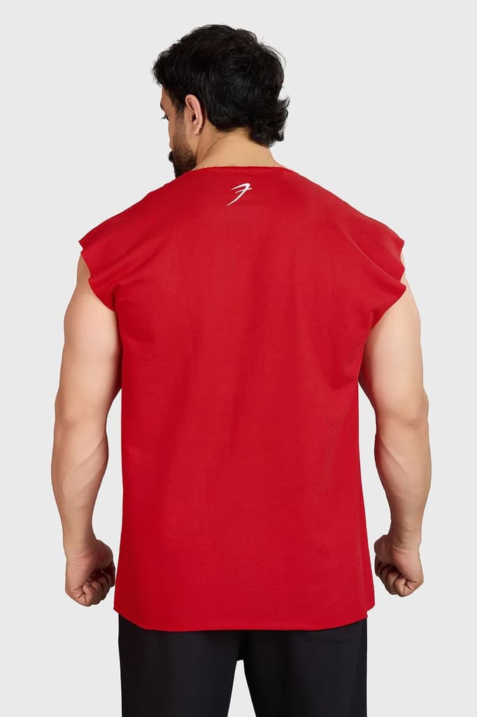 Raw Levitate Capsleeves Tank Red — photo 6