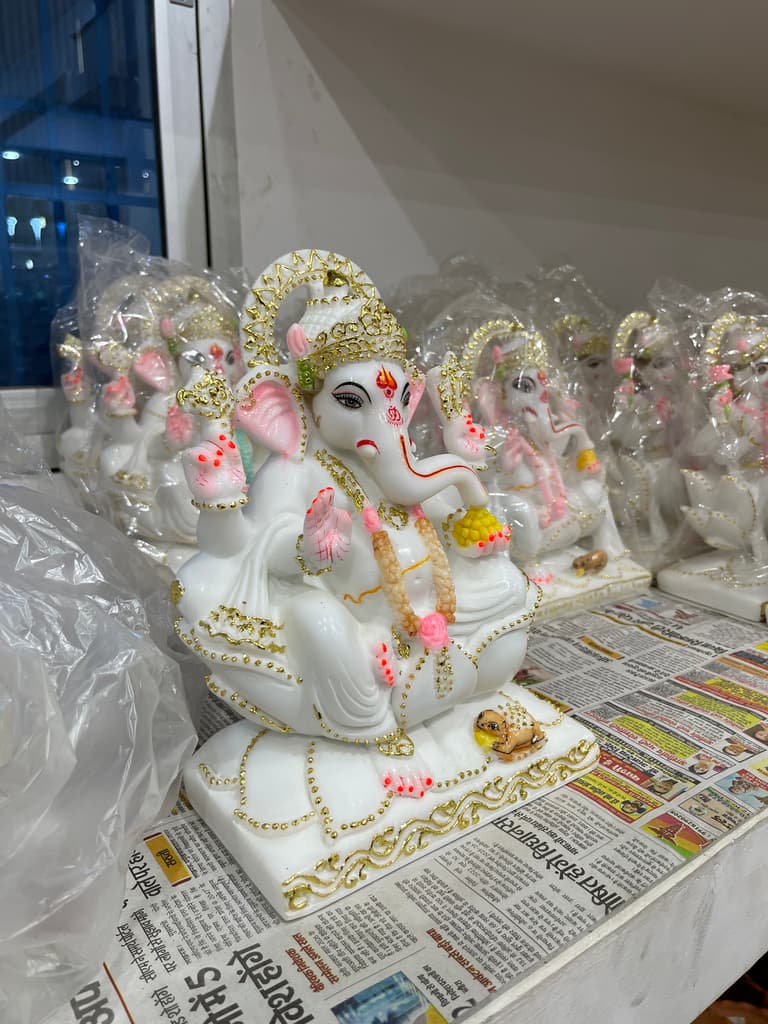 Ganesh Statue | Sculpture | Bronze | Gold