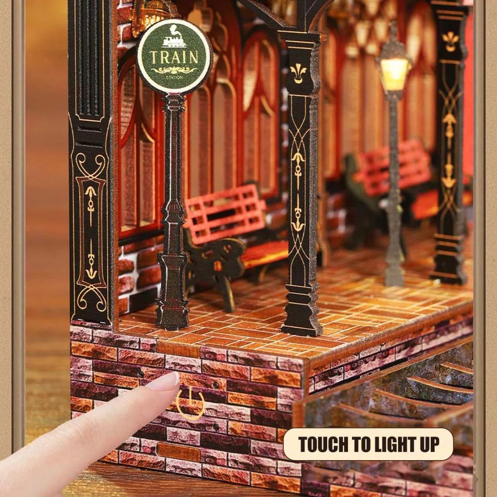 Magic Express Puzzle – DIY BookNook with Light — photo 2