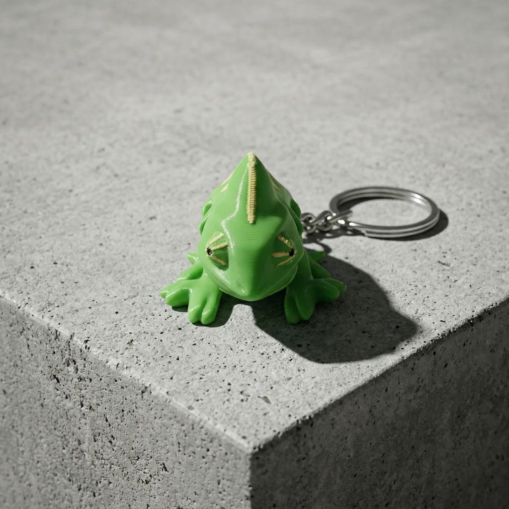 Chameleon Keychain