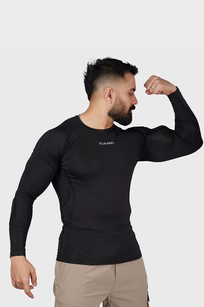 Compression 2.0 Full Sleeves T-shirt Black — photo 5