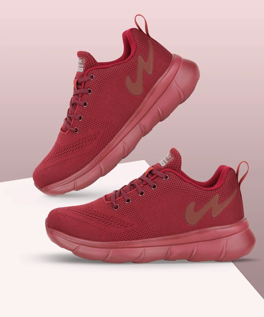 VIBGYOR Burgundy Men's Sneakers — photo 5