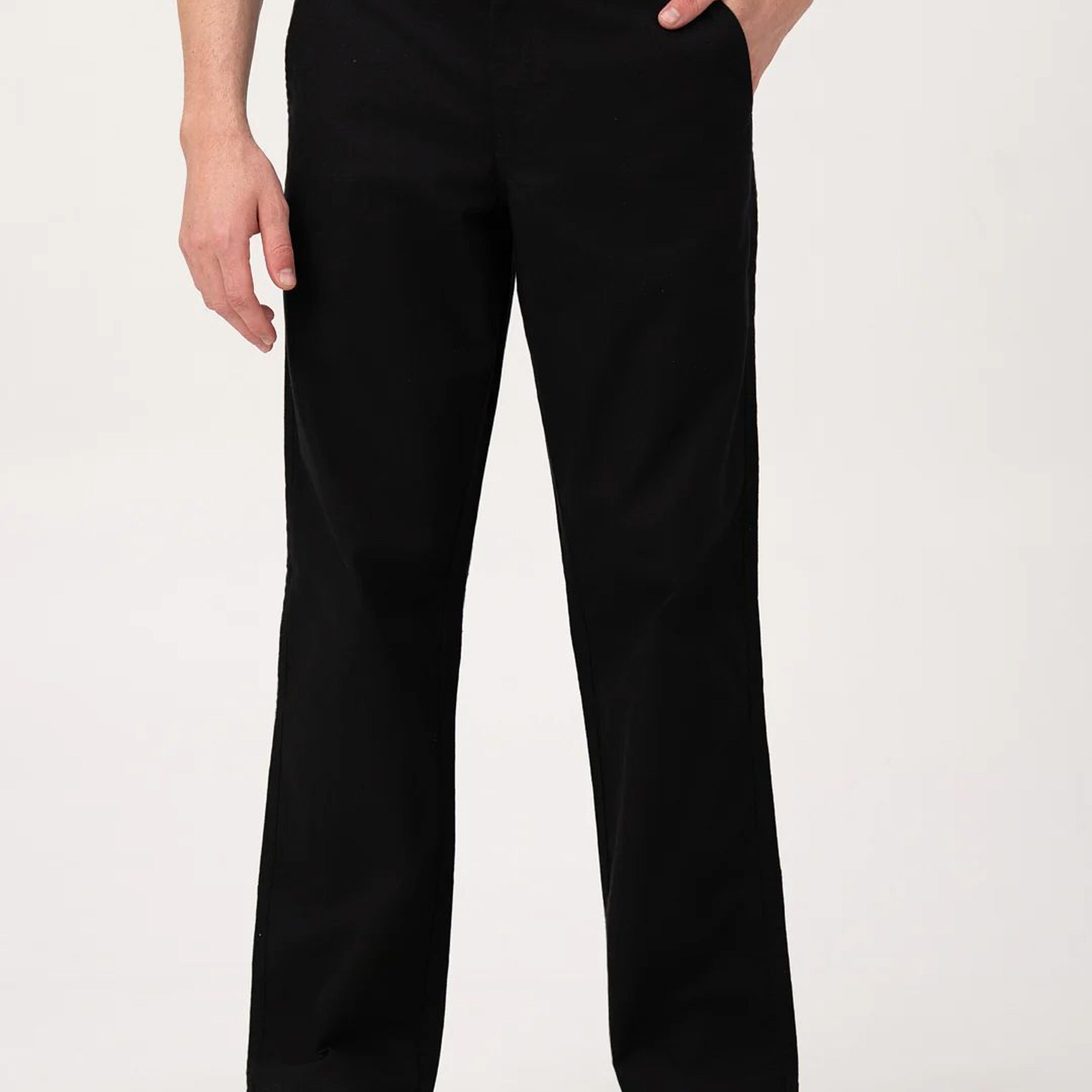 Monaco Black Relaxed Fit Lounge Pants