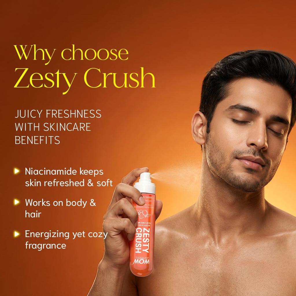 Zesty Crush Perfume Mist All-Day Citrus & Vanilla Freshness