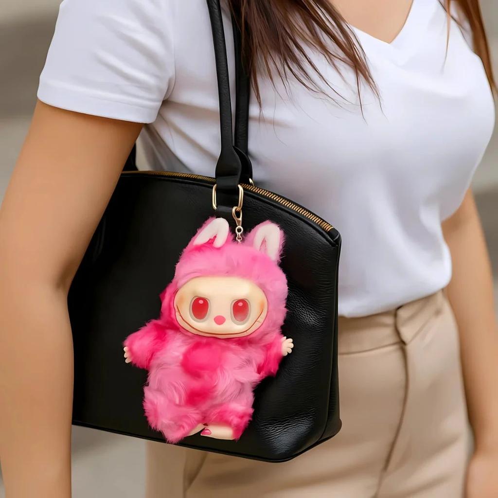 Labubu Plush Doll – 15 cm Cute Soft Toy with Bag Tag Keychain | Kawaii Collectible — photo 3
