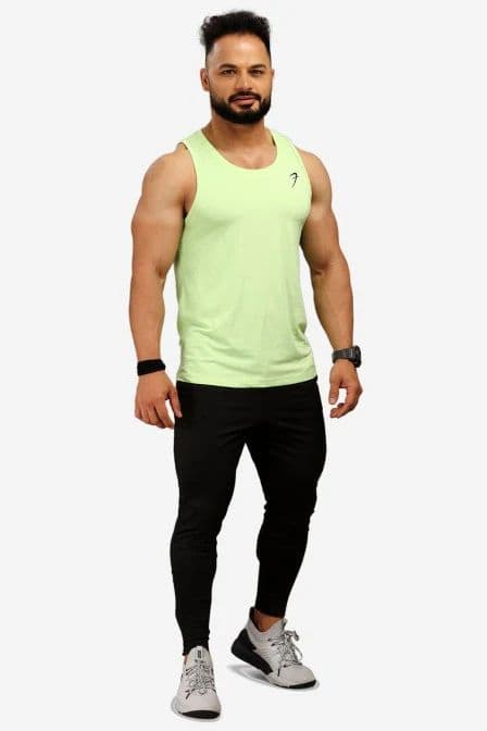 Men's Light Tank Lime — photo 2