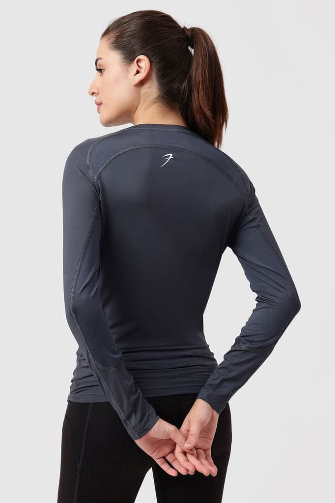 Compression 2.0 Full Sleeves T-shirt Grey — photo 6