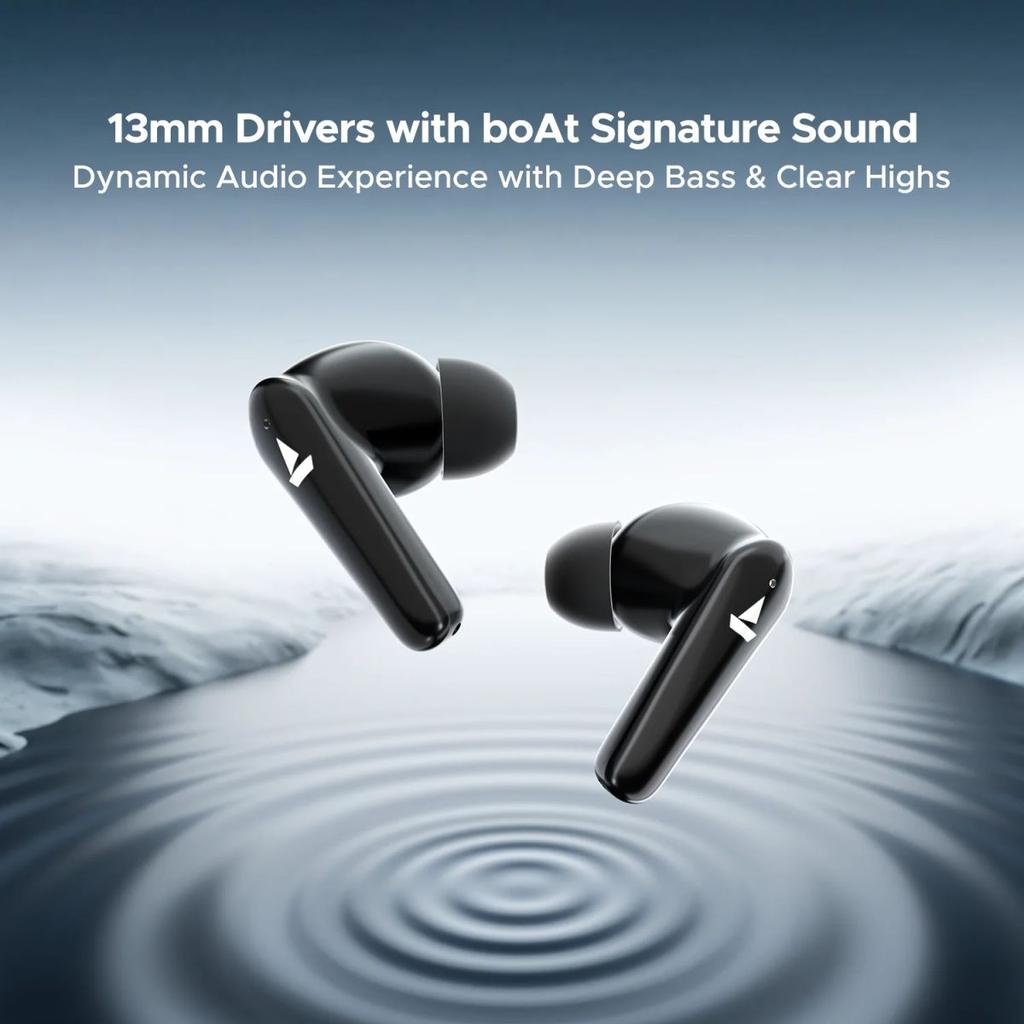 boAt Airdopes 131 Elite ANC | Wireless Earbuds with ANC up to 32dB, Transparency Mode, 60 Hours Playback, ENx™ Technology — photo 10
