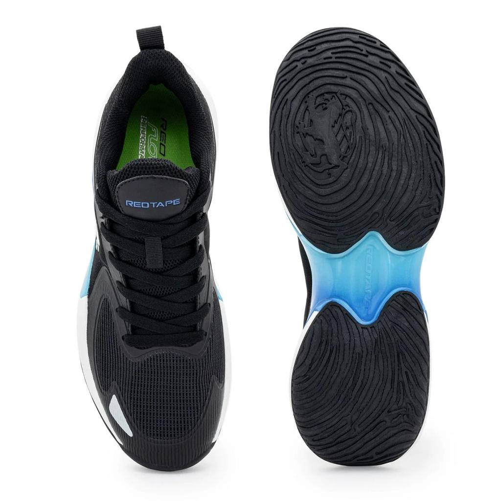 Basketball Shoes for Men in Black and Blue — photo 5