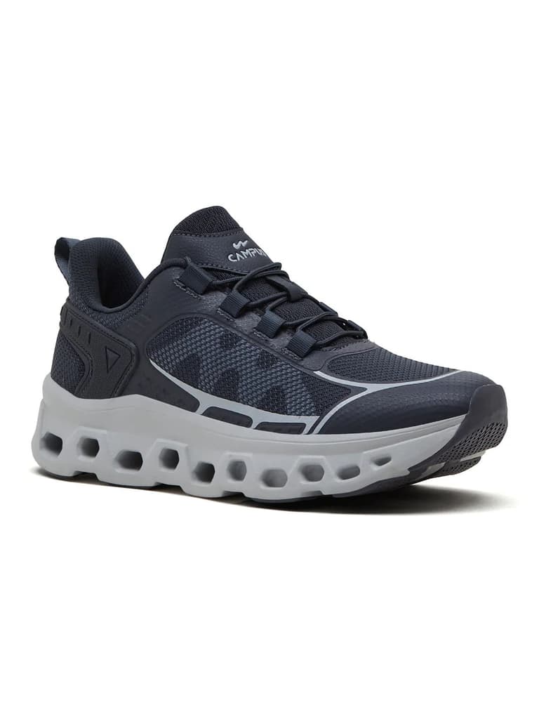 NECTER Grey Men's Running Shoes — Grey / 6