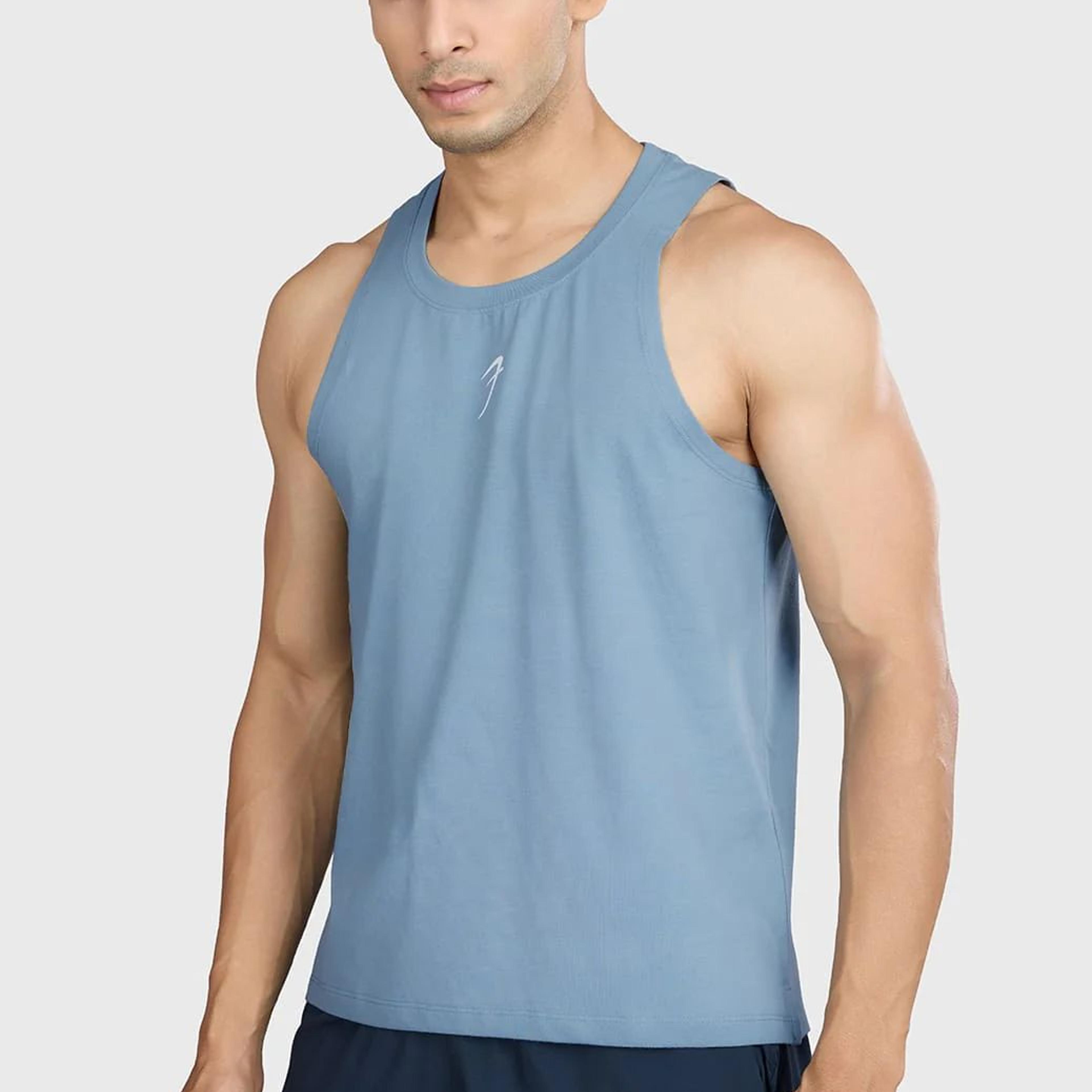 Pulse Running Tank Light Blue