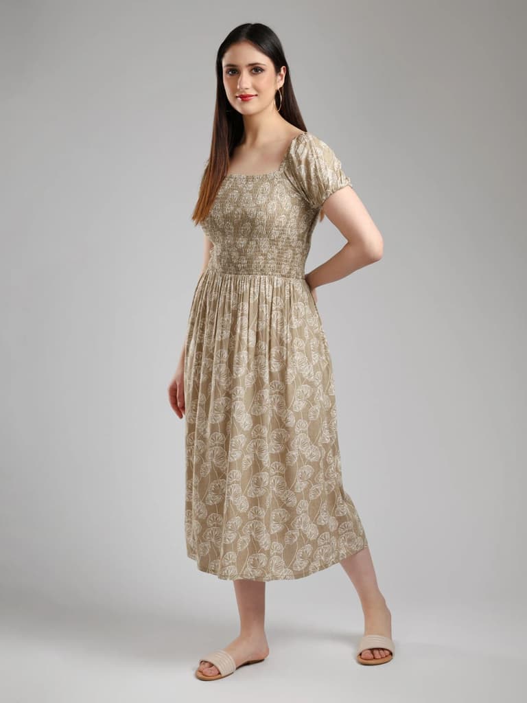 Tulvera Printed Midi Dress — photo 7
