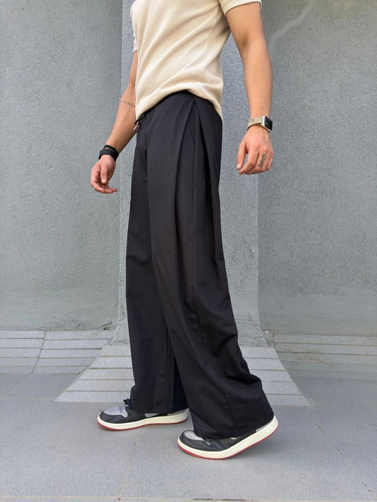 Lowkey Pleat Japanese Relax Joggers
