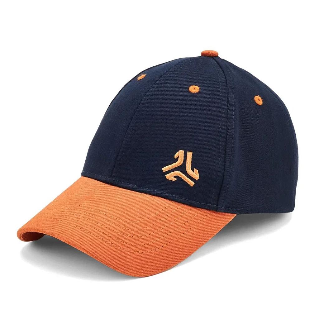 Dual Color Cotton Navy Unisex Cap