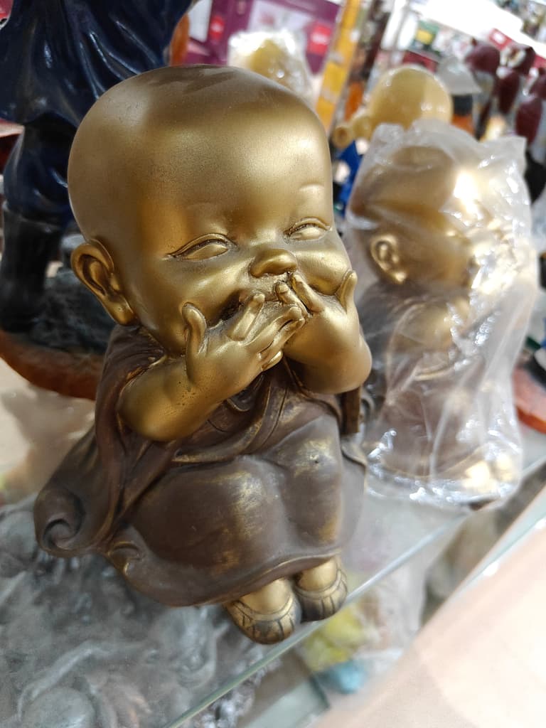 Gold Buddha Statue | Decorative | Gold | Buddhist