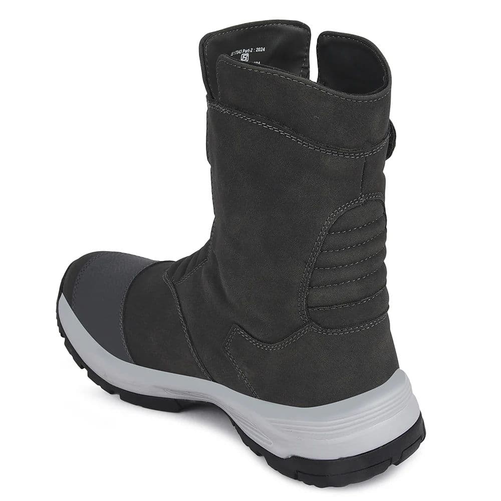 Healers Dark Grey Sports Trekking & Hiking Boot For Men PENGONGG-E By Liberty — photo 5
