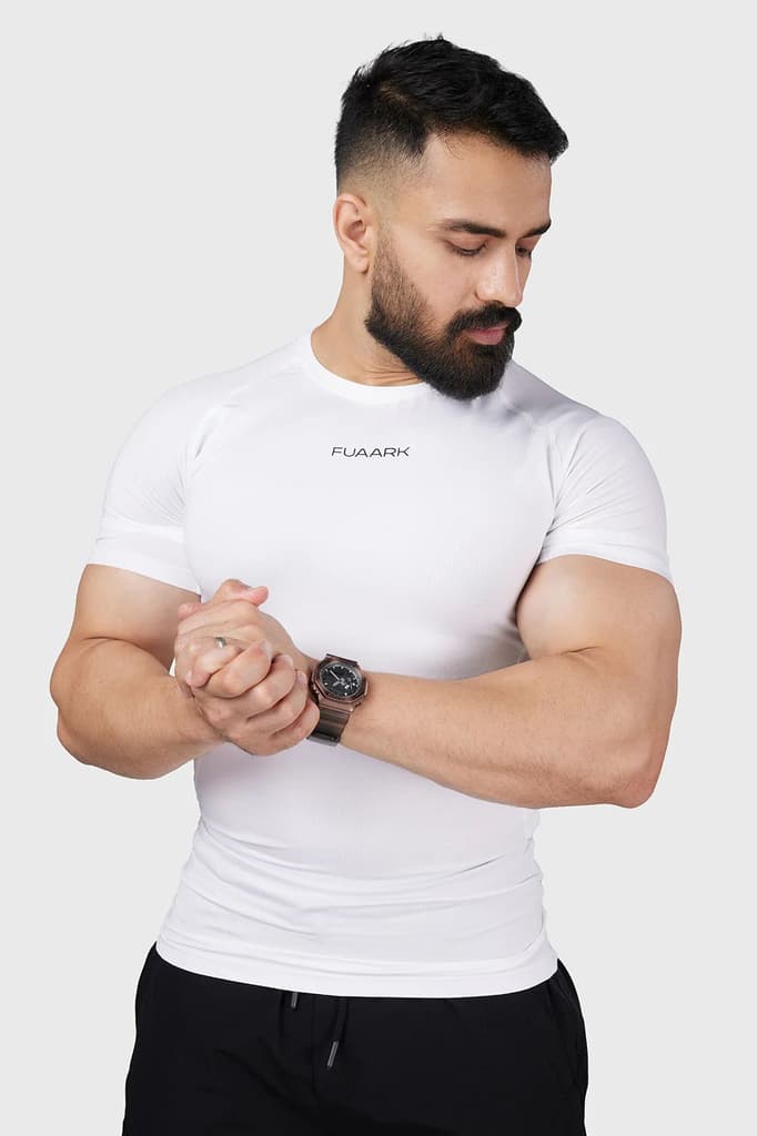 Compression 2.0 T-shirt White — S