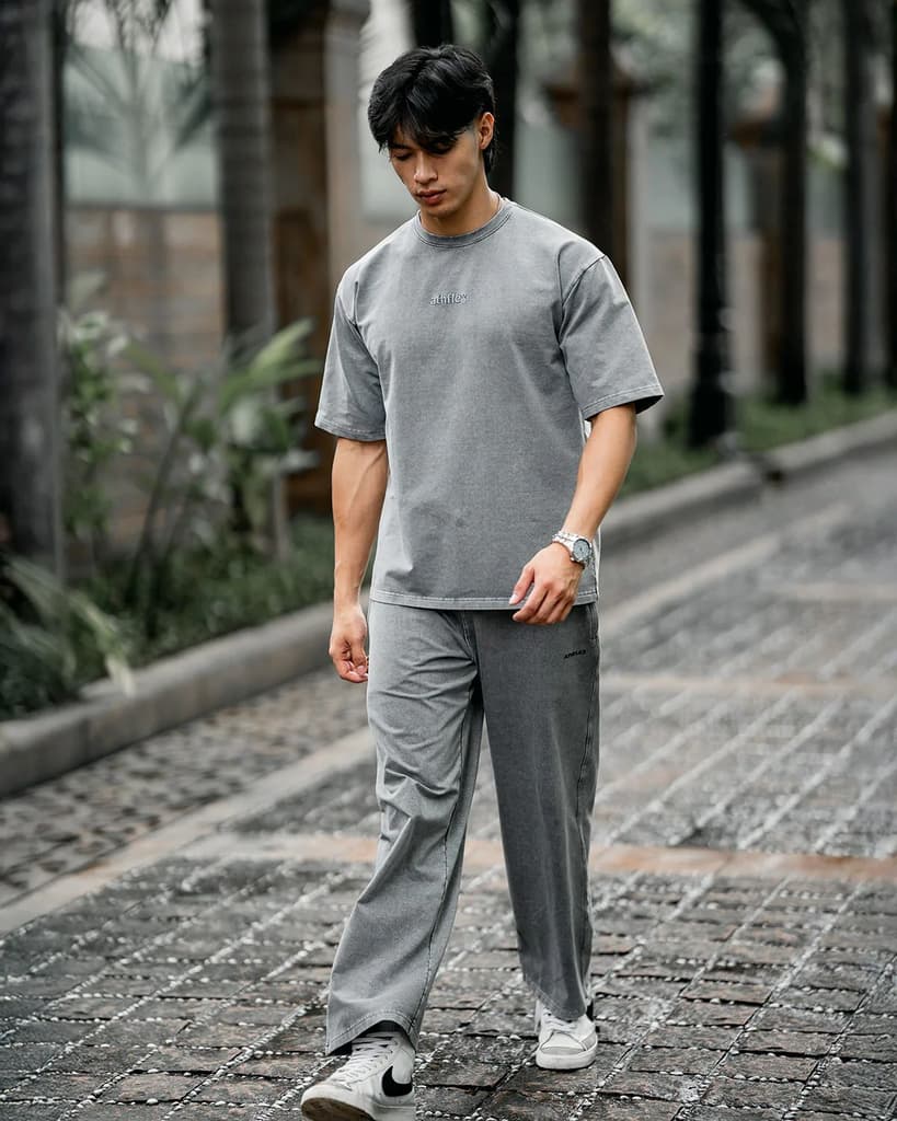 Acid Wash Oversize T-Shirt — photo 3