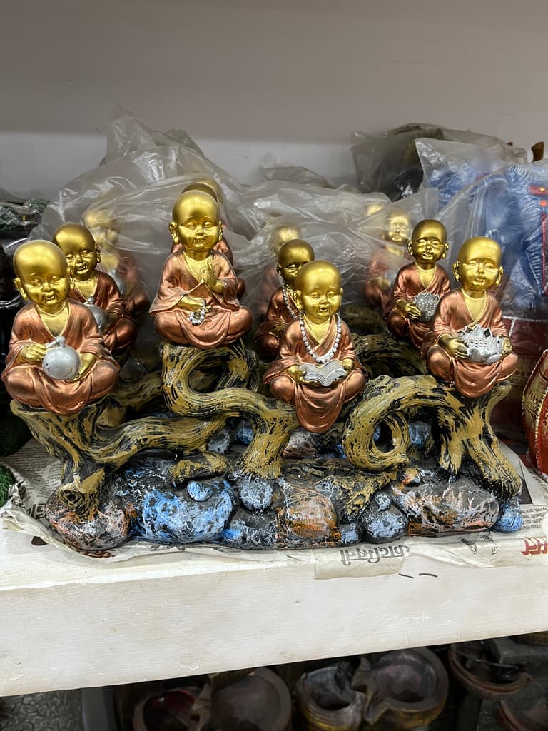 Golden Buddha Statue | Decorative | Gold | Buddhist