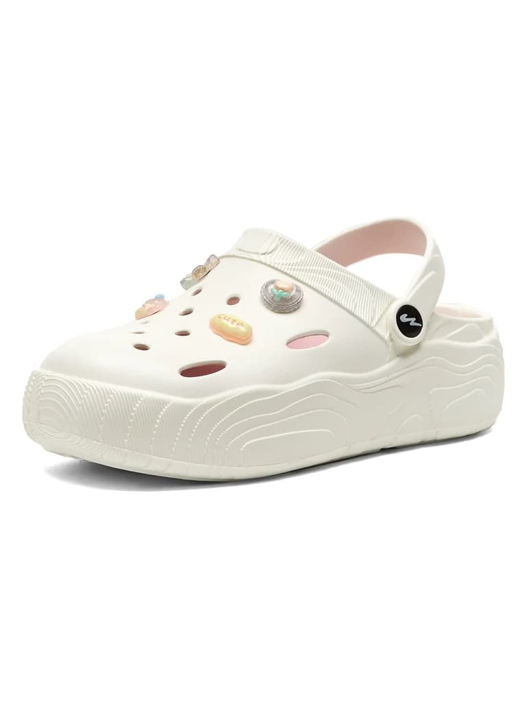 GCW-7003 White Women's Clogs — photo 5