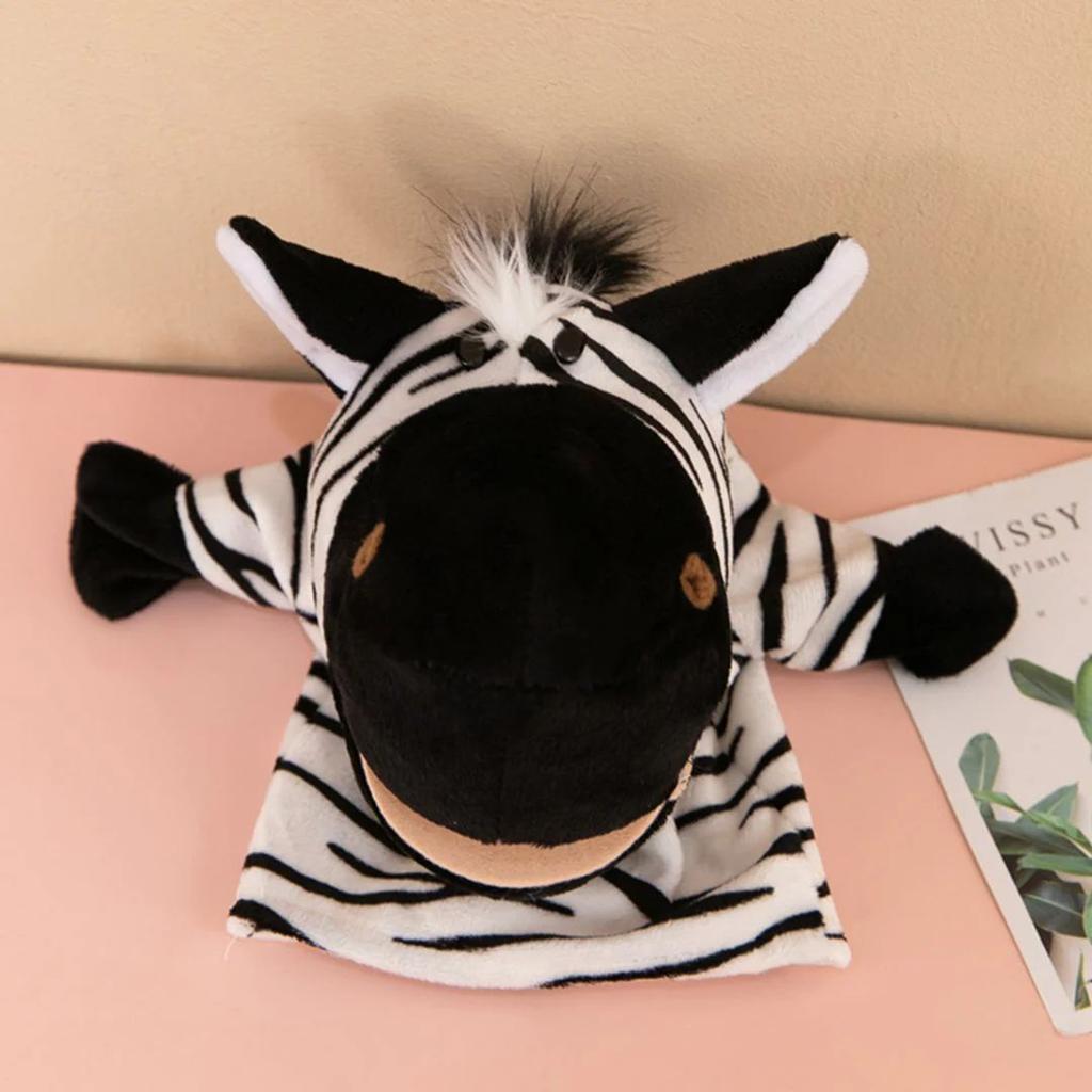 Hand Puppets for Kids | Story Telling Animal Puppets — Zebra Puppet
