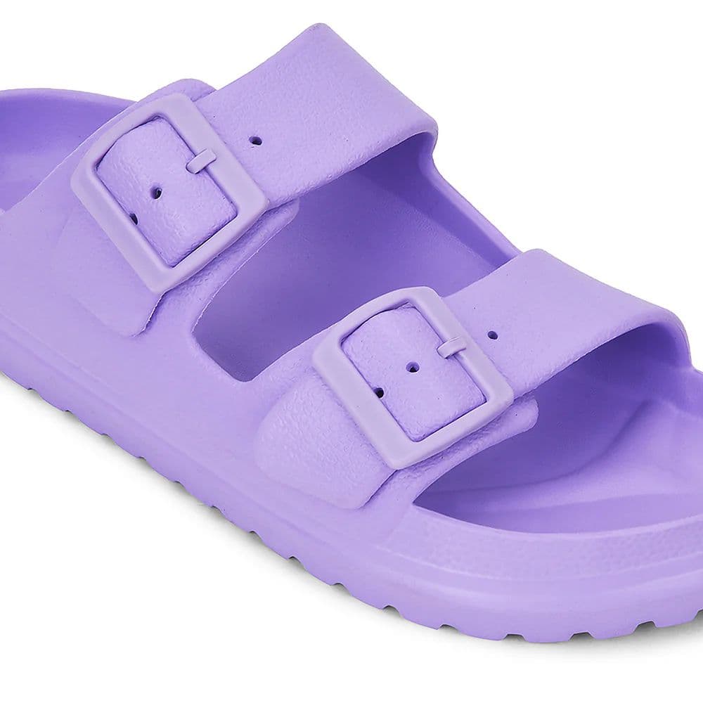 A-HA Purple Casual Flat Sandal For Women EASYPRO By Liberty — photo 5
