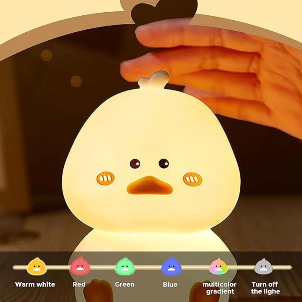 Tap-a-Duck: Soft Silicone Touch Lamps for Kids n Adults — photo 3