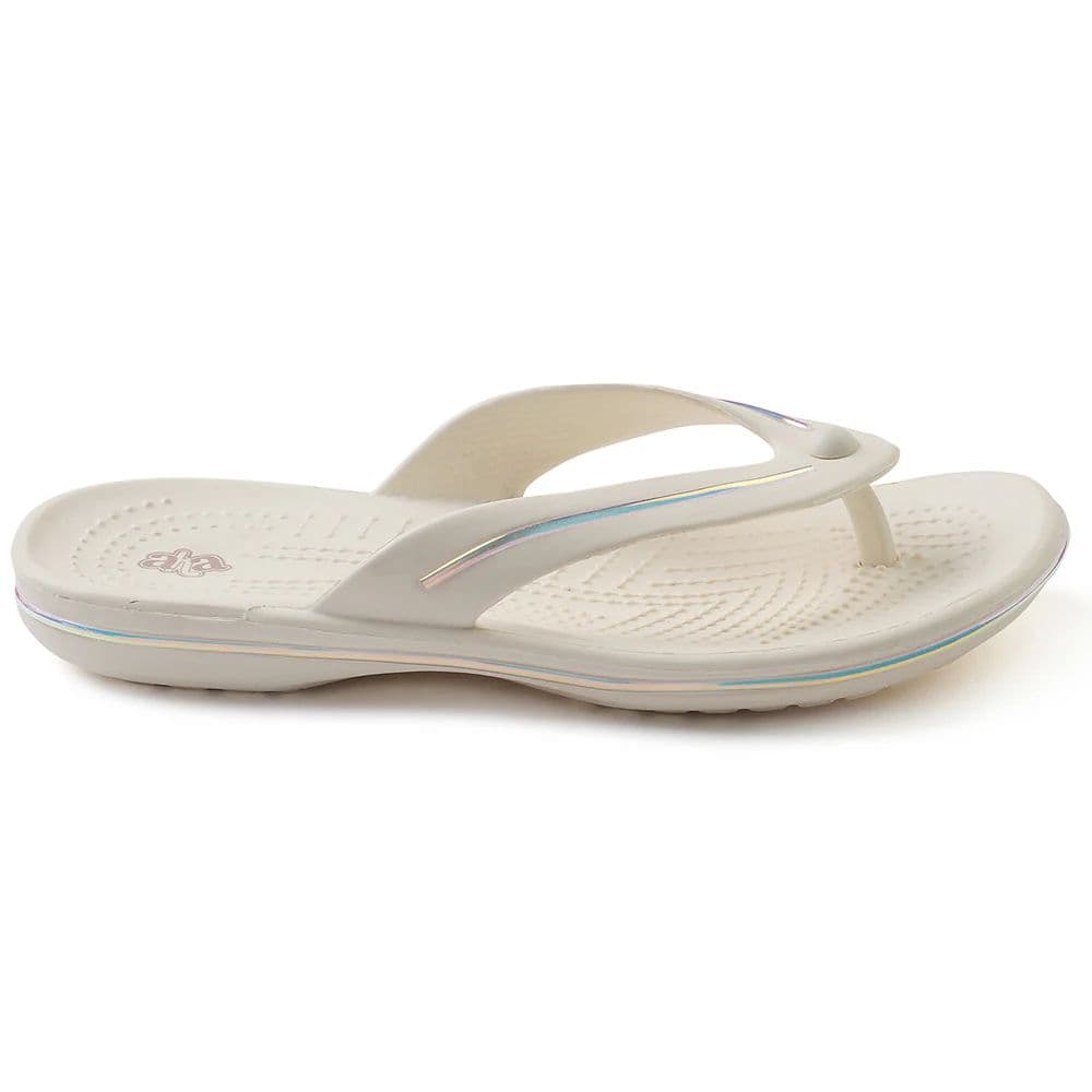 A-HA Off White Casual Slipper For Women MINY By Liberty — photo 2