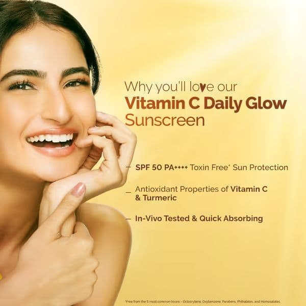 Mamaearth Vitamin C Sunscreen SPF 50 PA++++ 50g Pack of 3