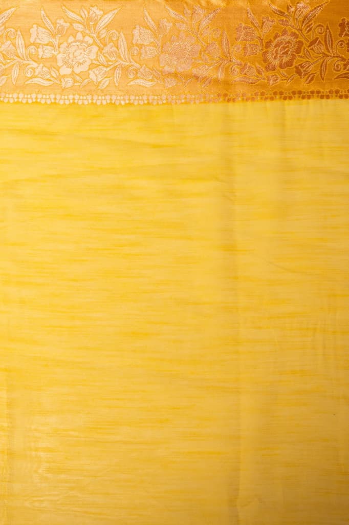 Mimosa Women's Woven Design Banarasi Style Art Silk Saree With Blouse Piece : SA00001804GDFREE — photo 9
