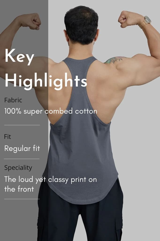DeadLift Stringer Grey — photo 7